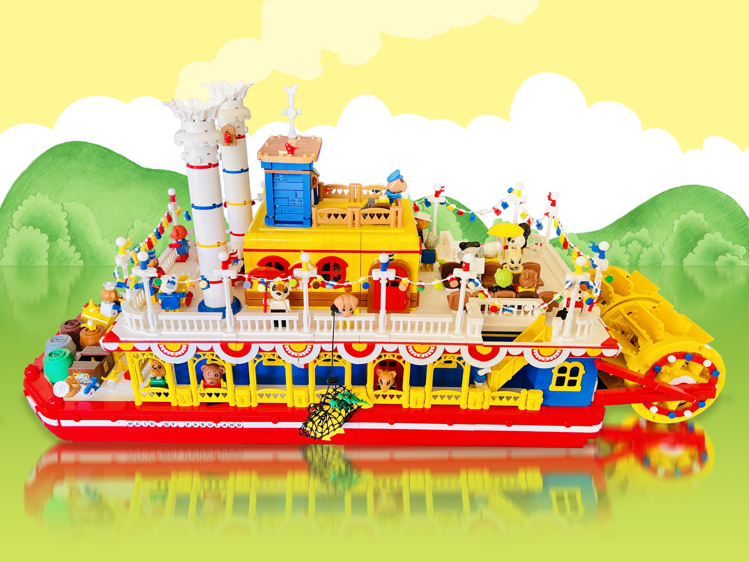 Lego paddle boat on sale